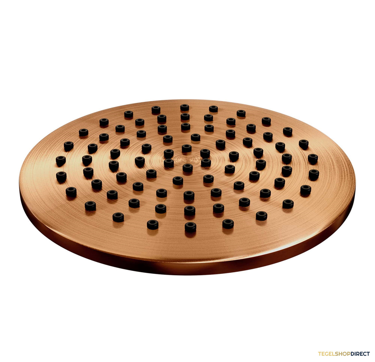 Regendoucheset Inbouw Brauer Copper Carving Thermostatisch 20cm met Gebogen Wandarm, Glijstang en Handdouche 3-Standen Losse Stopkranen Geborsteld Koper – afbeelding 5
