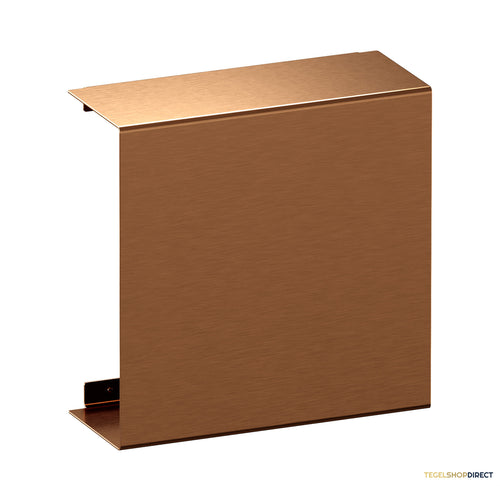 Opbouwnis Brauer Copper Edition Met Verborgen Opbergruimte Koper Geborsteld PVD