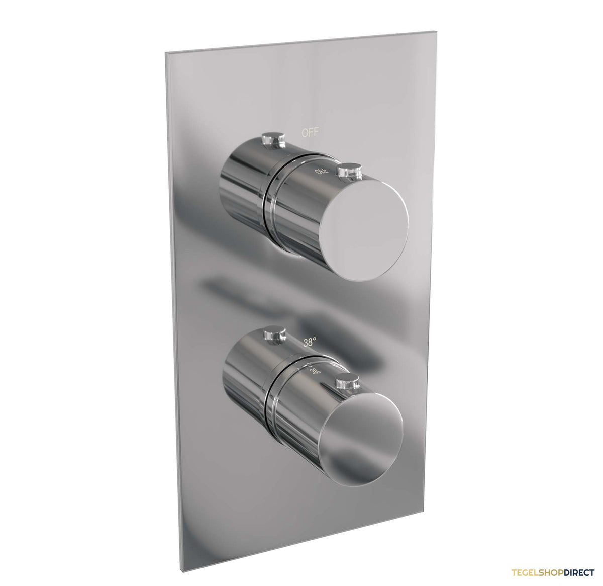 Thermostatisch Douchepaneel Brauer Chrome Edition  Calacatta Gold Set 01 – afbeelding 4