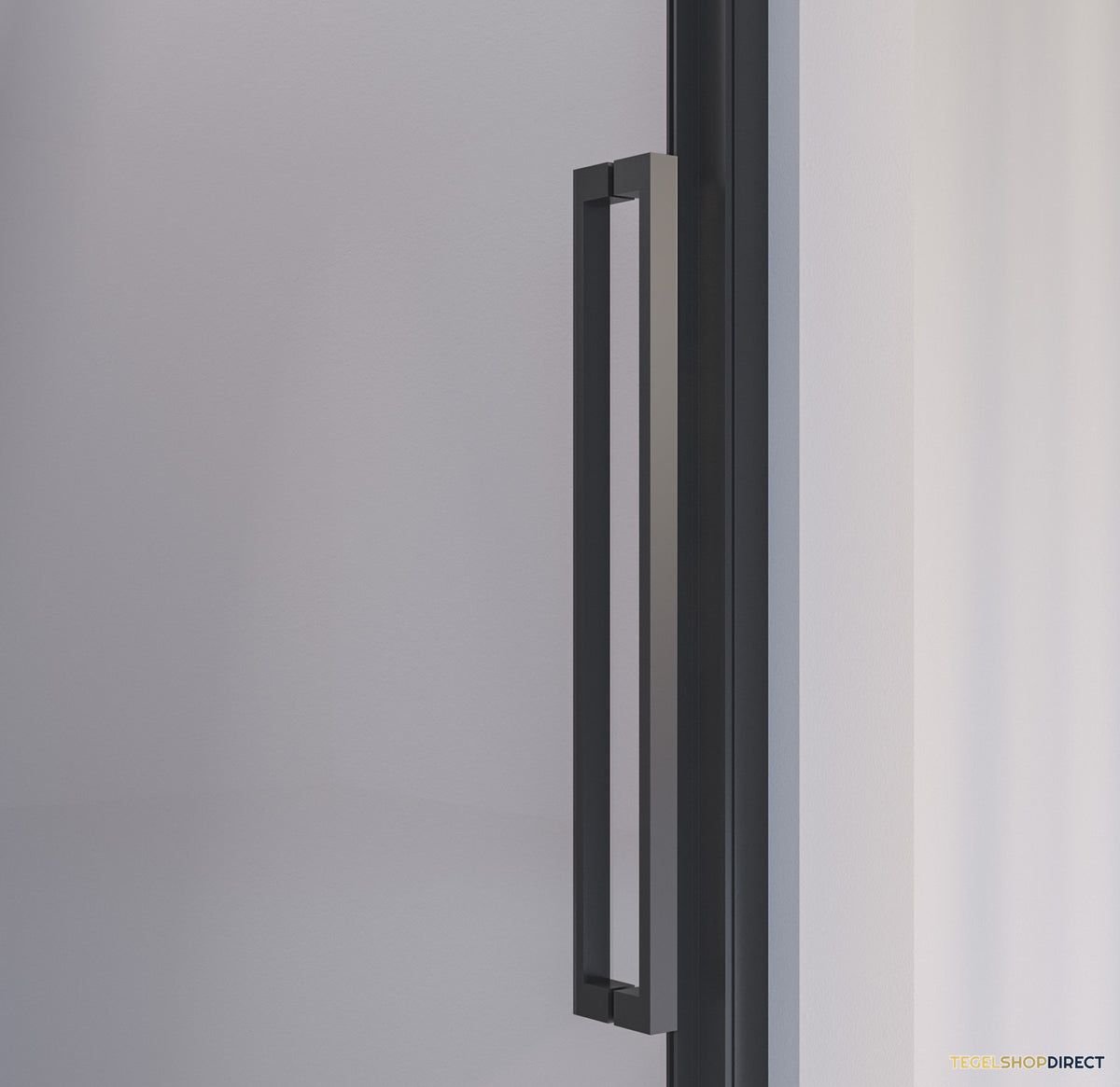 BRAUER Season nisdeur model B met schuifdeur helder glas 120x200 omkeerbaar incl. glascoating Season-Gunmetal – afbeelding 3