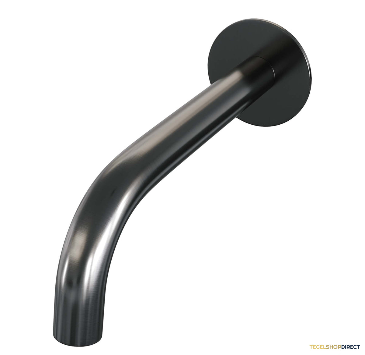 Brauer Stripe thermostatische inbouw badkraan SET 02 met uitloop en 3-standen handdouche en doucheslang en wandaansluitbocht gunmetal geborsteld PVD – afbeelding 8