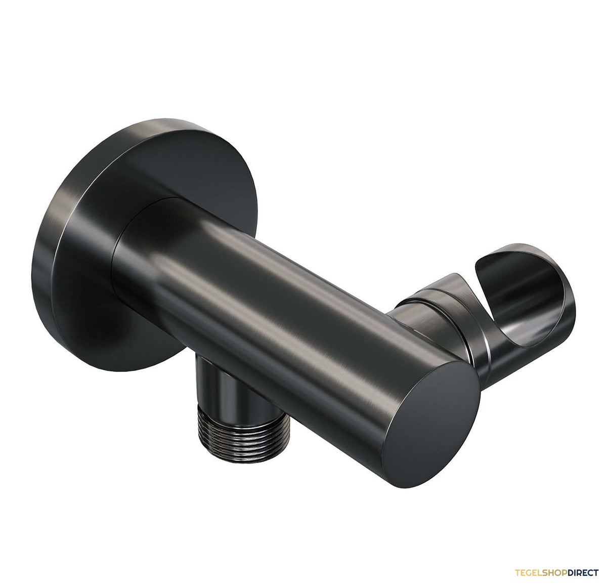 Regendoucheset Inbouw Brauer Gunmetal Carving Thermostatisch 20cm met Wandarm en Handdouche 3-Standen Losse Stopkranen Geborsteld Gunmetal – afbeelding 11