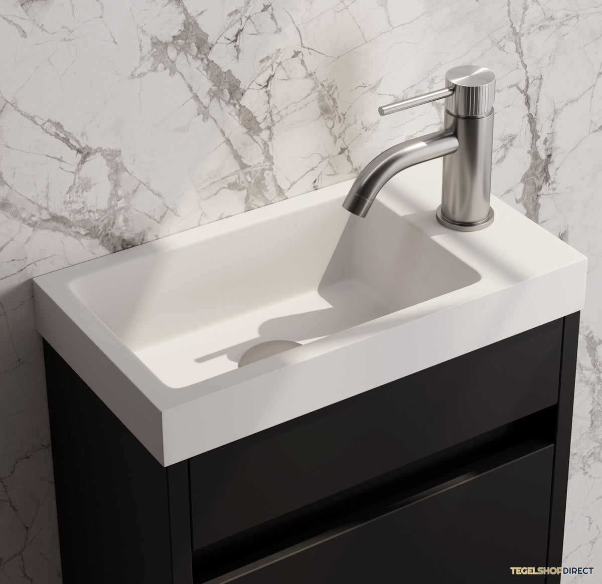 Brauer Stripe opbouw fonteinkraan RVS-kleurig geborsteld PVD – afbeelding 2