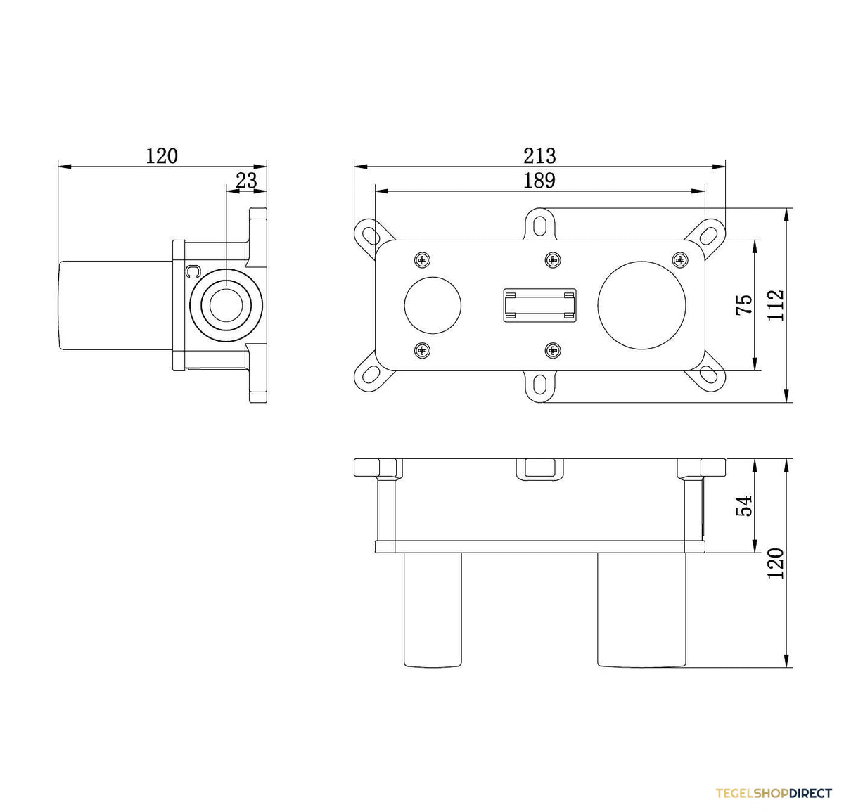 Inbouw Wastafelmengkraan Brauer Brushed Edition Coldstart Gebogen Uitloop Halfronde Hendel Rechts Geborsteld RVS PVD Met Afdekplaat – afbeelding 6