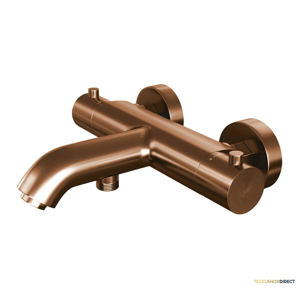 Bad- en Douchekraan Brauer Copper Opbouw Thermostatisch Koper