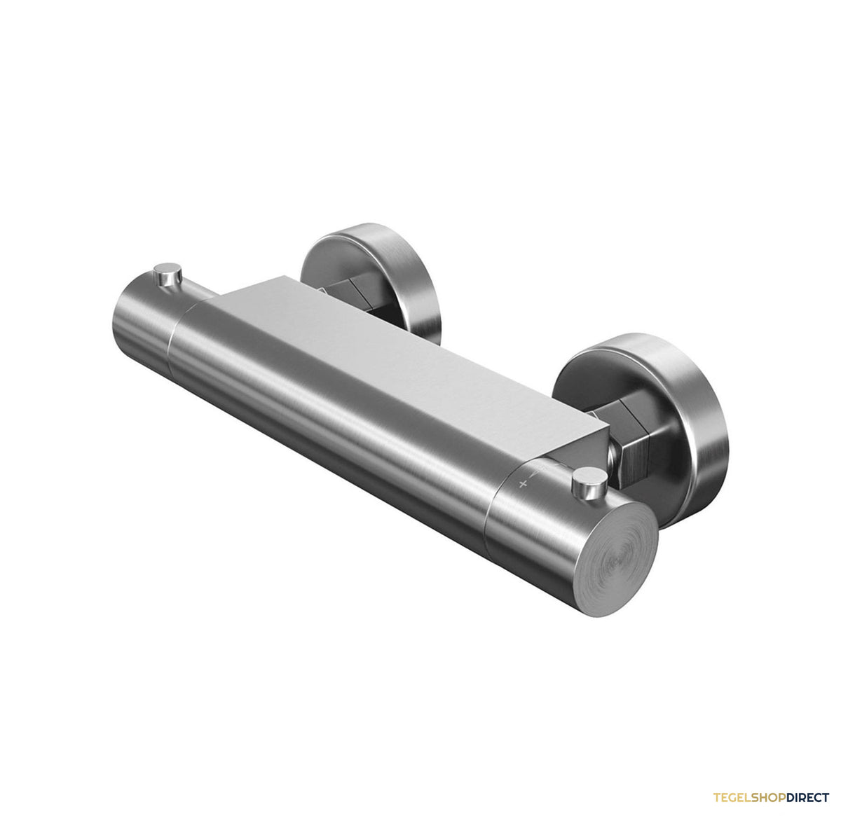 Opbouw Douchekraan Brauer Brushed Thermostatisch Geborsteld RVS