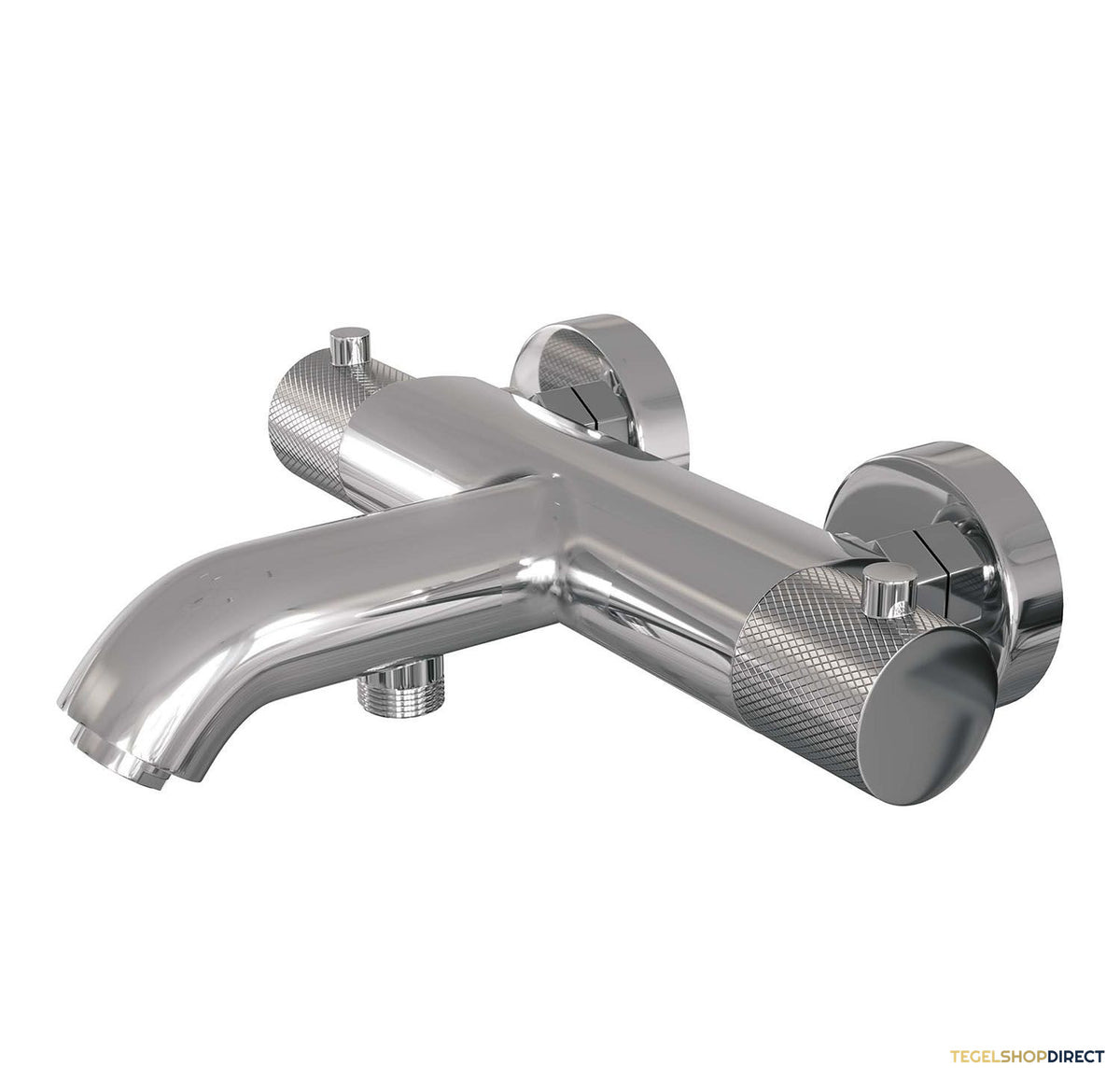 Opbouw Bad- en Douchekraan Brauer Chrome Carving Thermostatisch Chroom