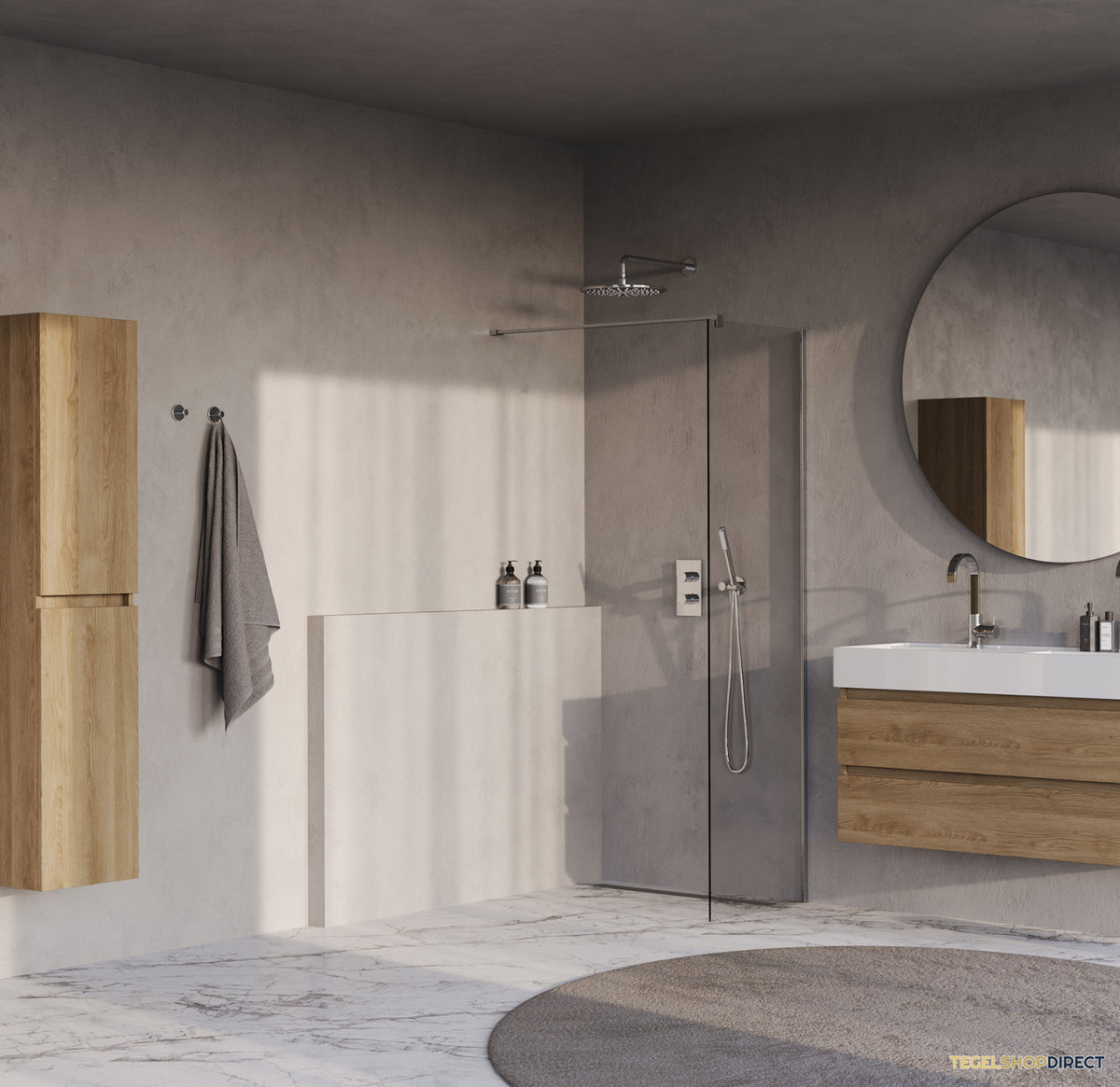 BRAUER Oblivion inloopdouche helder glas 50x200 incl. glascoating chroom – afbeelding 2
