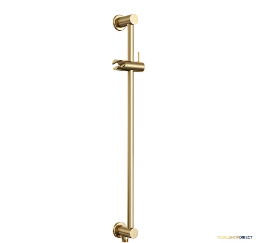 Glijstang Brauer Gold Edition met Geïntegreerde Wandaansluitbocht Geborsteld Goud