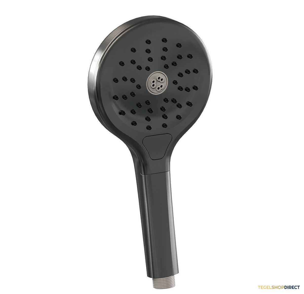 Regendoucheset Opbouw Brauer Gunmetal Carving 20 cm Thermostatisch met Handdouche 3-Standen Geborsteld Gunmetal – afbeelding 3