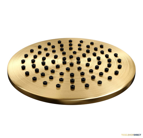 Regendouche Kop Brauer Gold Edition 20 cm Geborsteld Goud