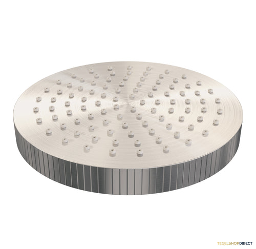 Brauer Stripe regendouchekop Diameter 25 cm RVS-kleurig geborsteld PVD