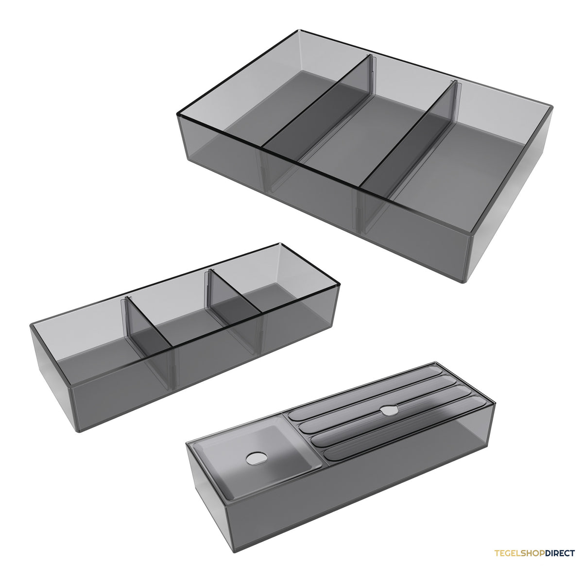 BRAUER Season ladeorganizer set model A zwart voor onderkasten – afbeelding 3
