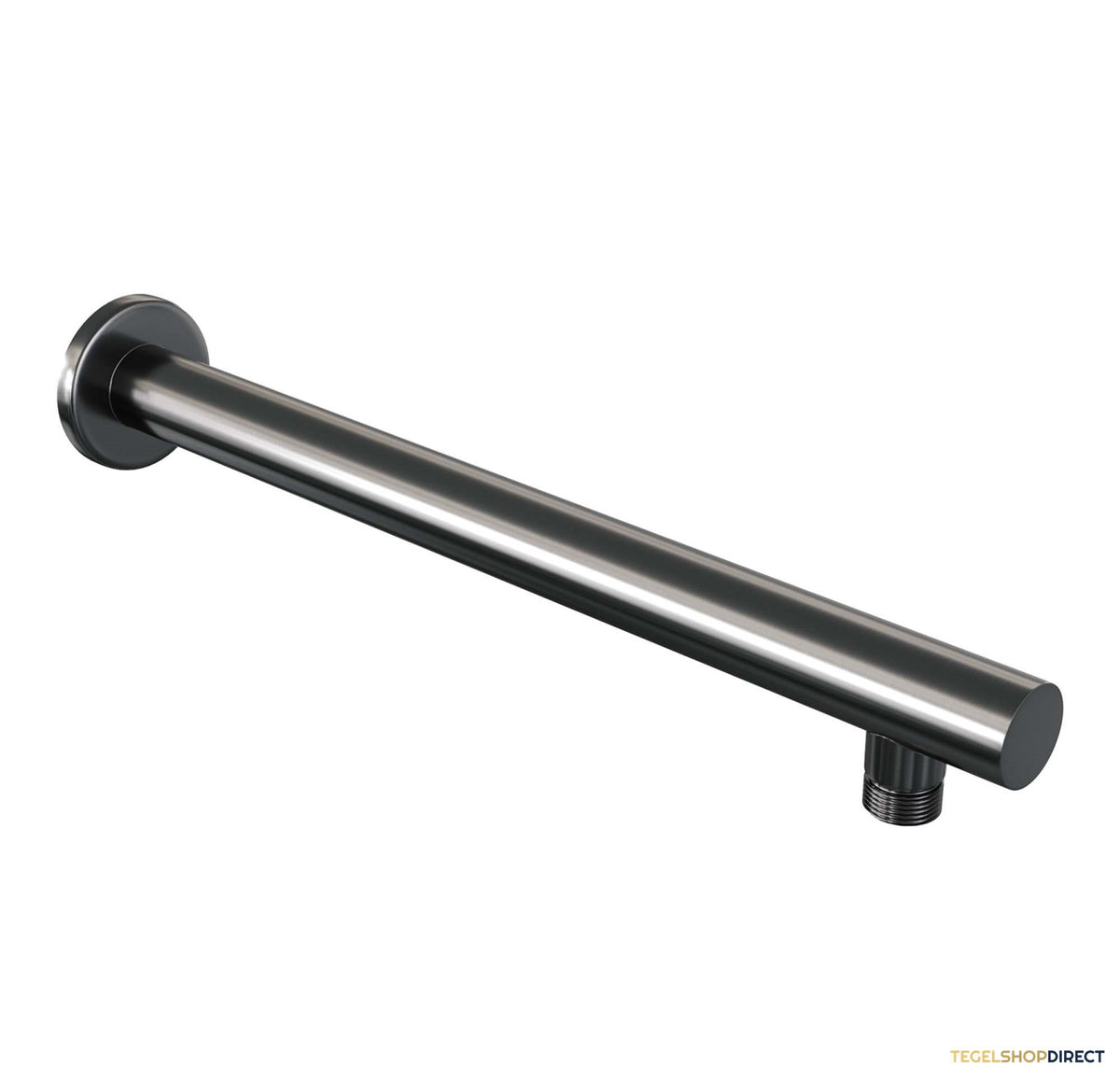 Wandarm Brauer Gunmetal Edition Recht 40 cm Geborsteld Gunmetal