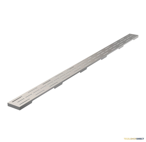 Douchegootrooster Brauer StanGrid RVS Standaard tbv Douchegoot STD/W/PS 110x7 cm