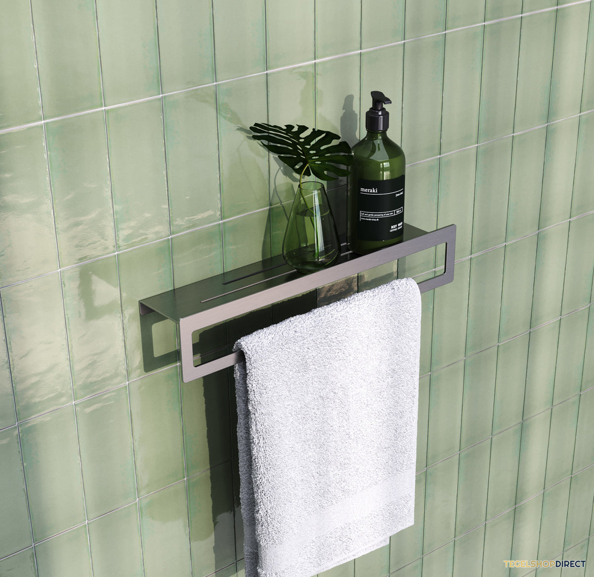 Handoekrek Brauer Brushed Edition Met Planchet RVS Geborsteld PVD – afbeelding 2