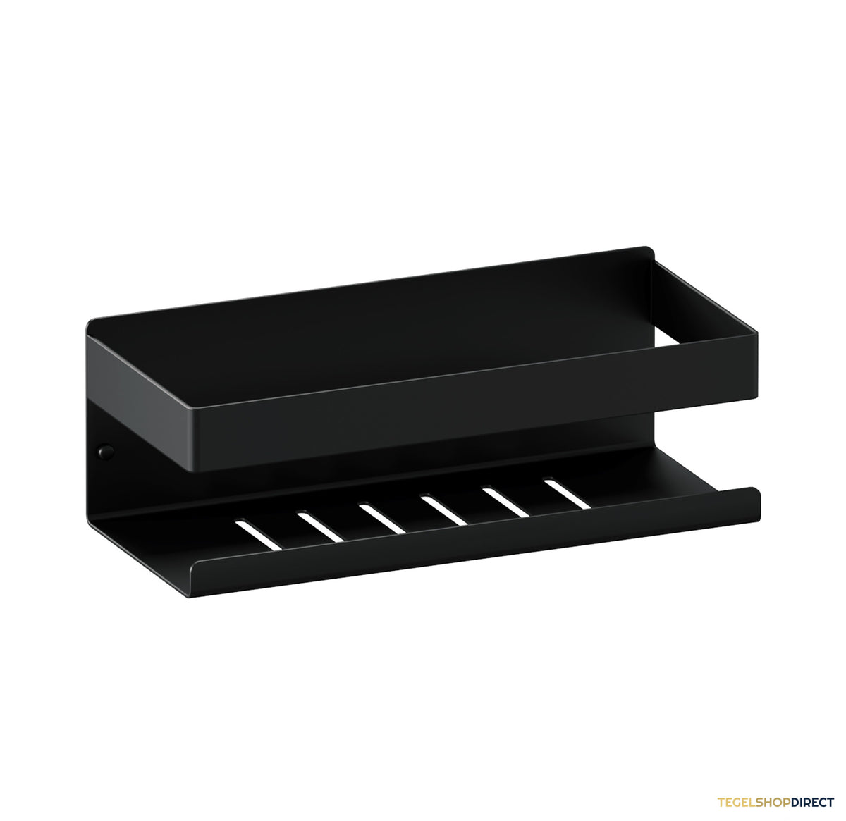 Doucherek Brauer Black Edition 23 Cm Mat Zwart