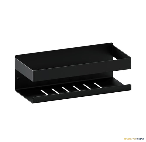 Doucherek Brauer Black Edition 23 Cm Mat Zwart