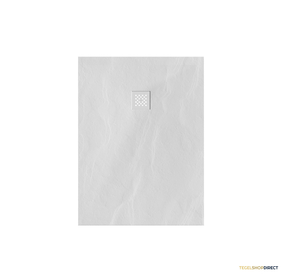 BRAUER Douchebak Asteroid 90x120 incl. antislip en antibacterieel mineraalmarmer mat wit – afbeelding 2