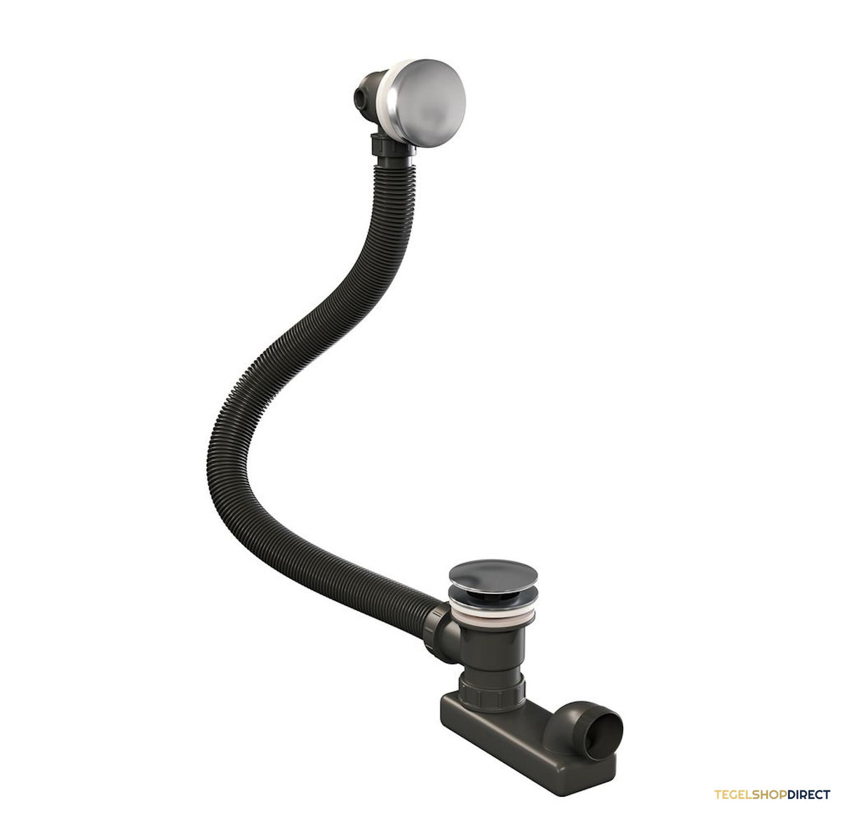 Badafvoer met Overloop Brauer Brushed Edition Geborsteld RVS