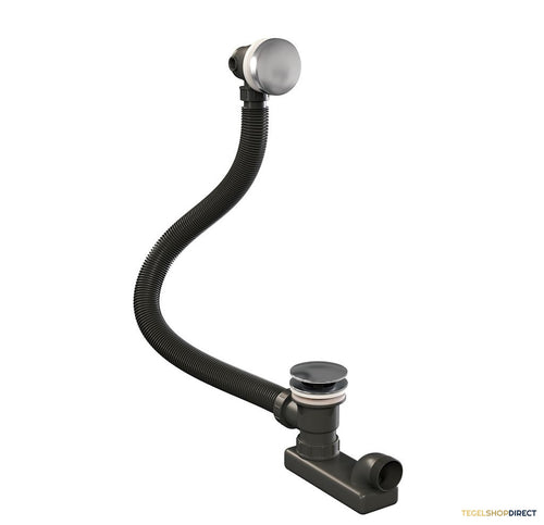 Badafvoer met Overloop Brauer Brushed Edition Geborsteld RVS