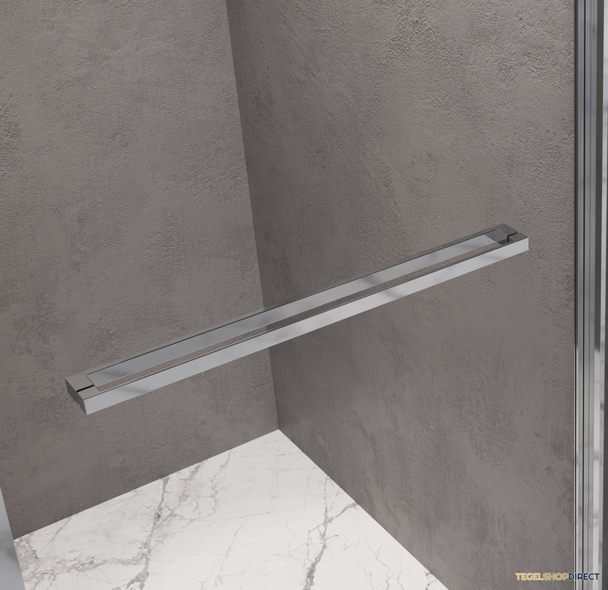BRAUER Luminis Nisdeur 2-Delig Naar Binnen Draaiend 120x200 Omkeerbaar Helder Glas Incl. Glascoating Chroom – afbeelding 4