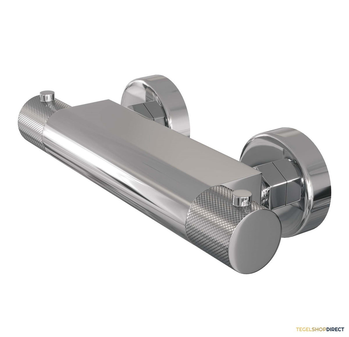 Douchekraanset Brauer Chrome Carving Opbouw Met Glijstang En Ronde Handdouche Chroom – afbeelding 7