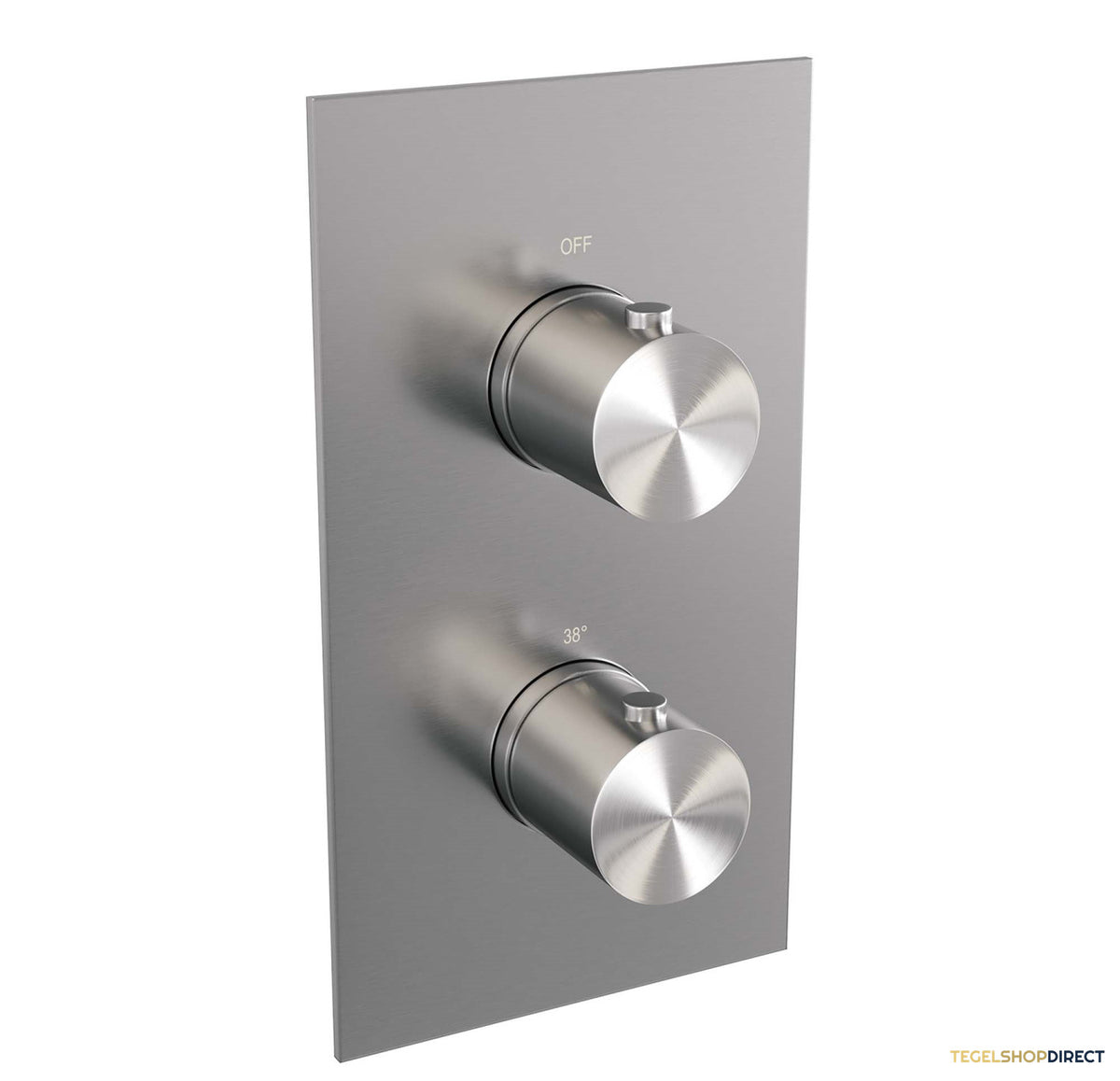 Inbouw Regendouche Set Brauer Brushed Edition Wanduitloop Ronde Hoofddouche 30 cm Met Handdouche 3 Standen RVS Look – afbeelding 5