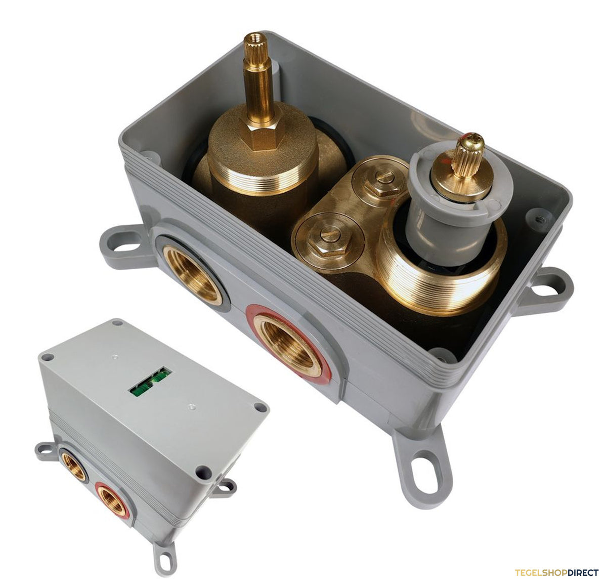 Thermostatische Inbouwdoucheset Brauer Carving Met Ronde Afdekplaat Chroom (Alle Opties) – afbeelding 9