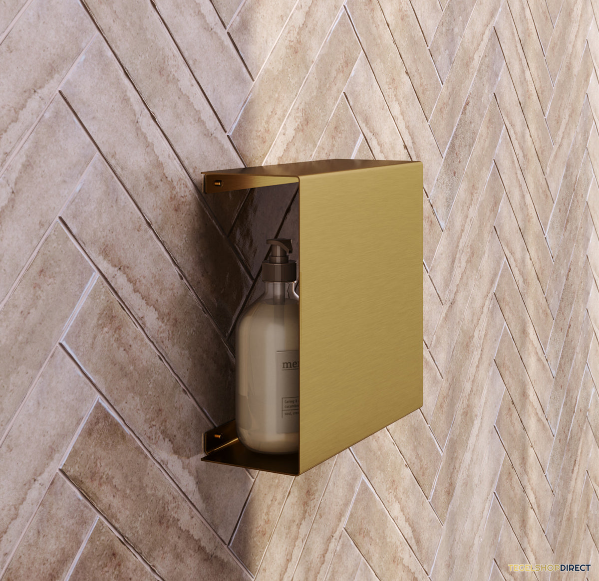 Opbouwnis Brauer Gold Edition Met Verborgen Opbergruimte Goud Geborsteld PVD – afbeelding 2