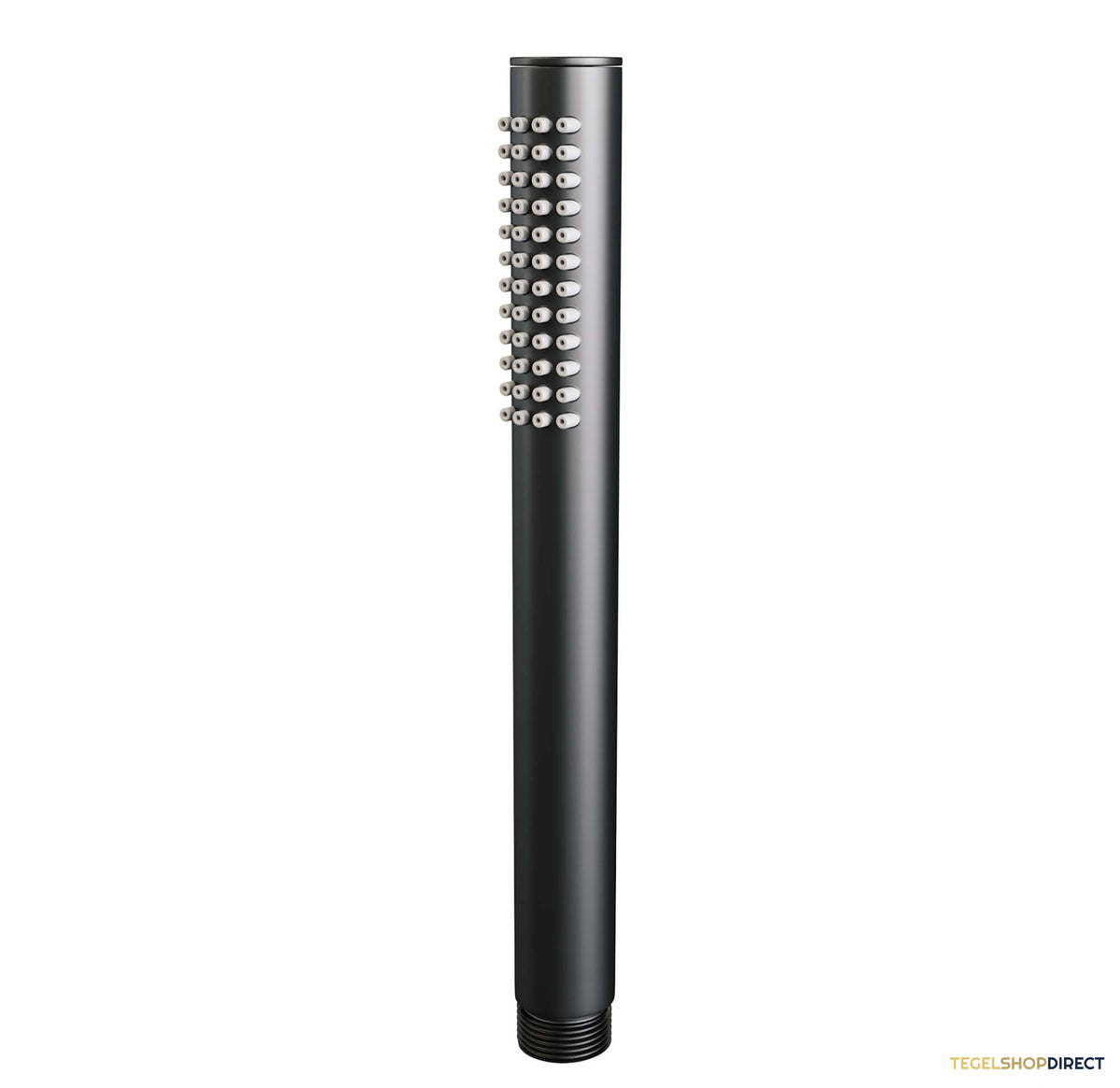 Brauer Stripe thermostatische inbouw regendouche SET 09 met 25 cm douchekop en plafondarm en staaf handdouche en doucheslang en geintegreerde glijstang mat zwart – afbeelding 7