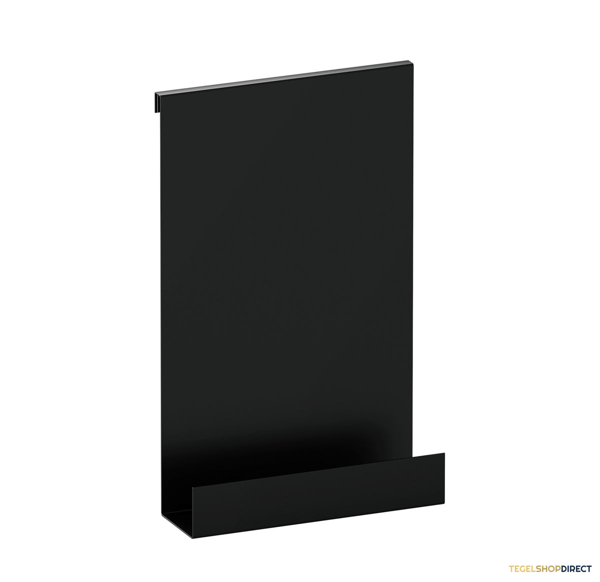 Doucherek Brauer Black Edition Hangend met Glasklem Mat Zwart