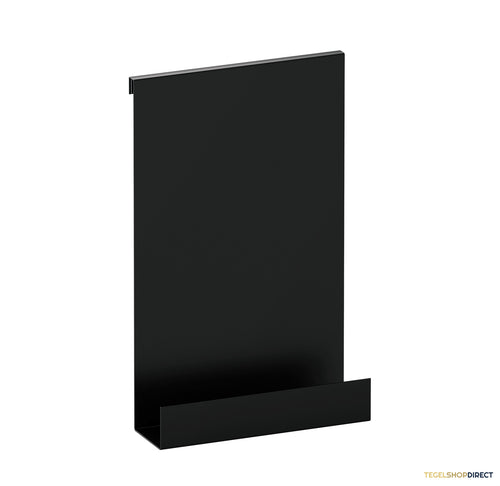 Doucherek Brauer Black Edition Hangend met Glasklem Mat Zwart