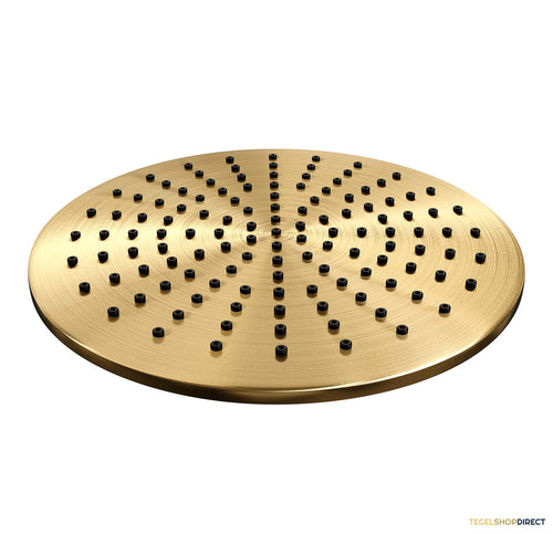 Regendouche Kop Brauer Gold Edition 30 cm Geborsteld Goud