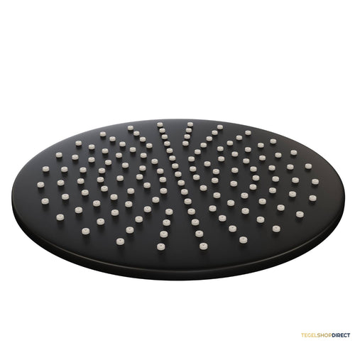 Hoofddouche Brauer Black Rond 30 cm Mat Zwart