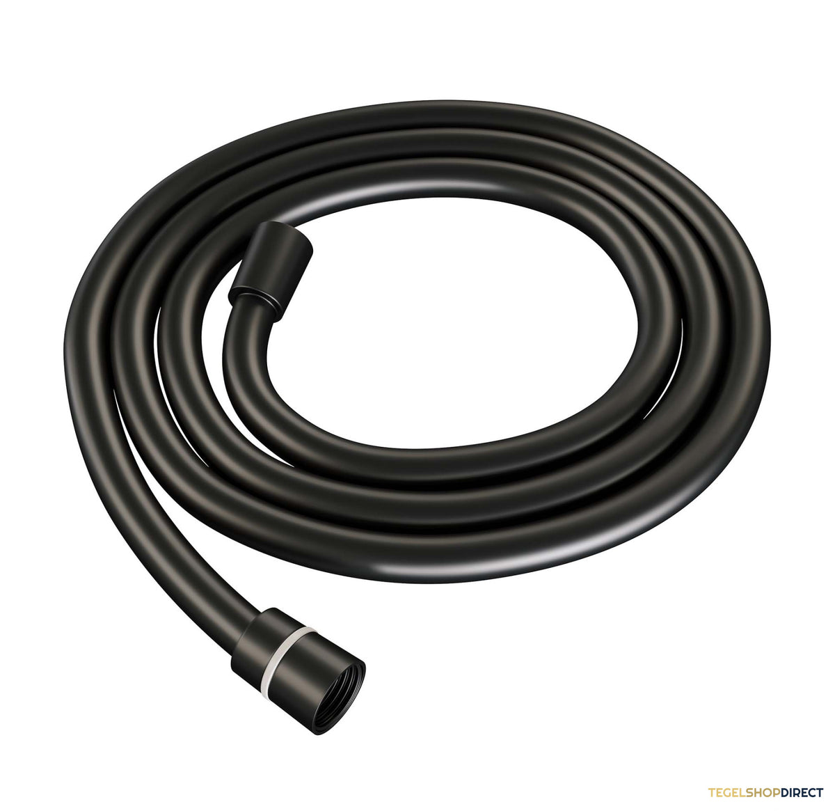 Brauer Stripe thermostatische inbouw regendouche SET 09 met 25 cm douchekop en plafondarm en staaf handdouche en doucheslang en geintegreerde glijstang mat zwart – afbeelding 8