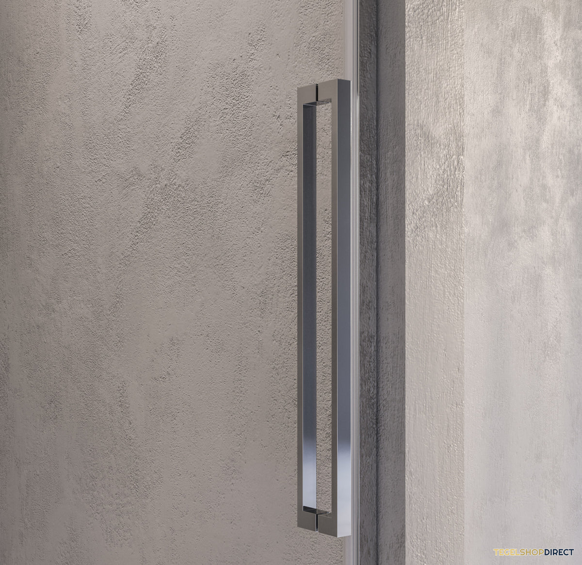 BRAUER Stellar nisdeur 2-delig draaiend helder glas 140x200 omkeerbaar incl. glascoating chroom – afbeelding 6