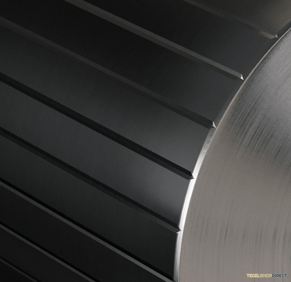 Brauer Stripe opbouw douche thermostaatkraan gunmetal geborsteld PVD – afbeelding 2