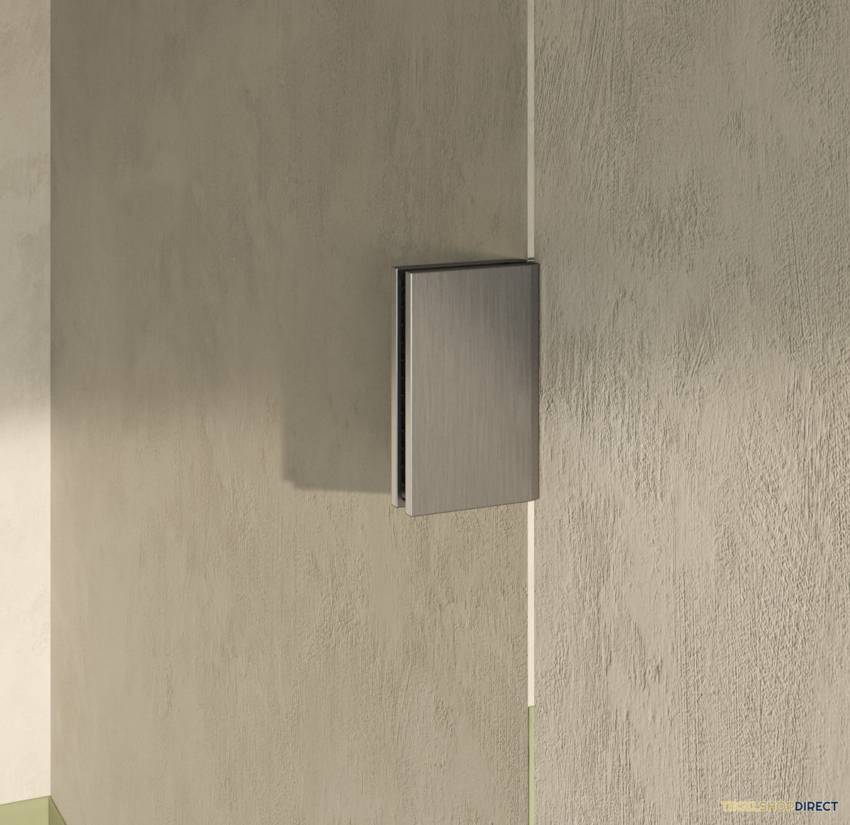 BRAUER Void Badwand 80x140 Helder Glas Incl. Glascoating PVD RVS-Kleurig Geborsteld – afbeelding 3