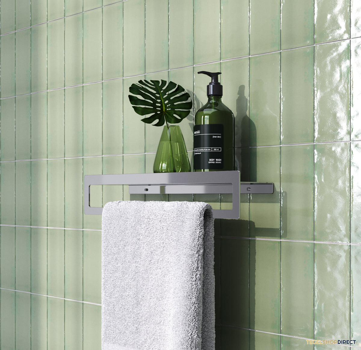 Handoekrek Brauer Chrome Edition Met Planchet Chroom – afbeelding 3