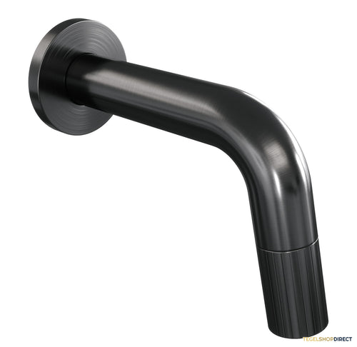 Brauer Stripe inbouw fonteinkraan inkortbaar gunmetal geborsteld PVD