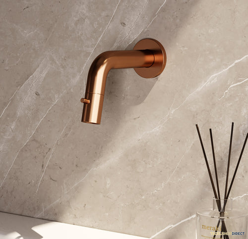Inbouw Fonteinkraan Brauer Copper Edition Inkortbaar Koper Geborsteld PVD