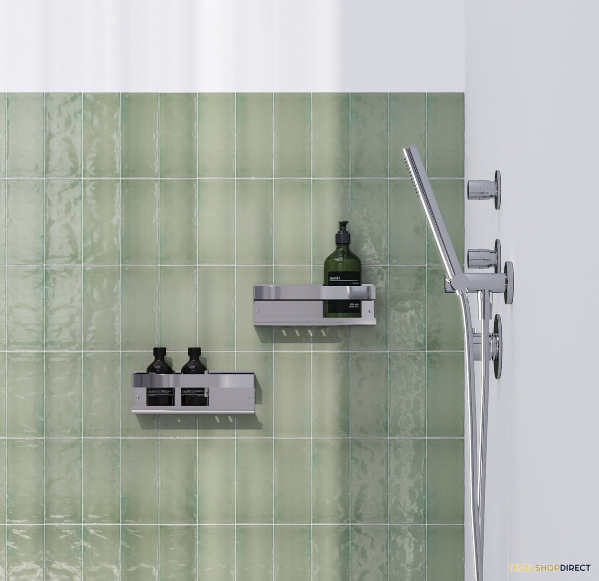 Doucherek Brauer Chrome Edition 23 Cm Chroom – afbeelding 3