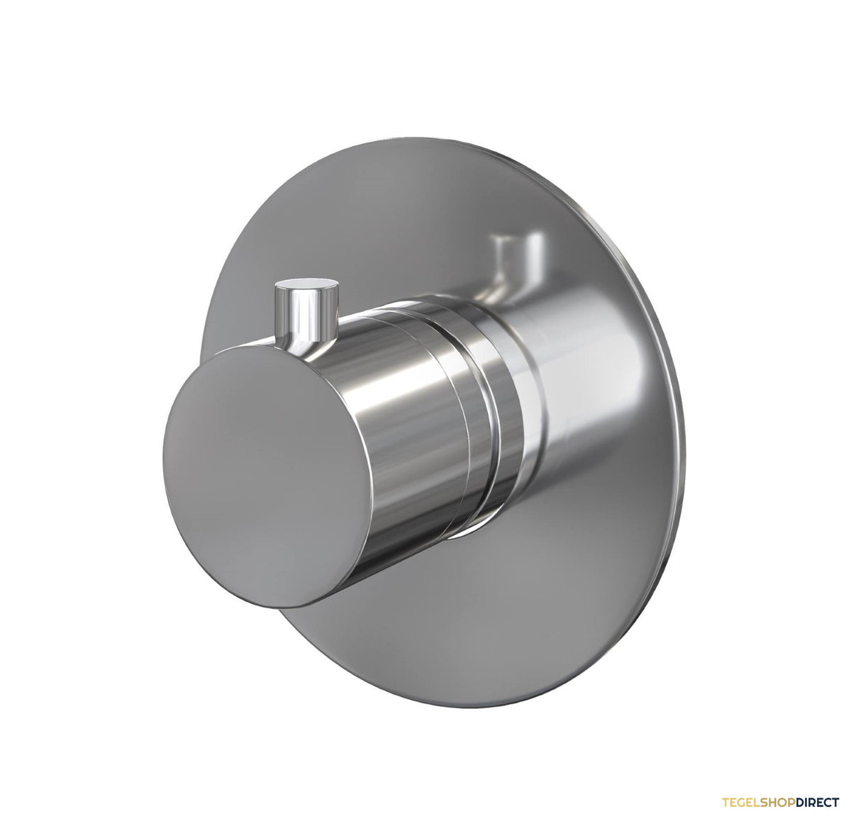 Inbouw Thermostaat Brauer Chrome Edition Rond Messing Chroom