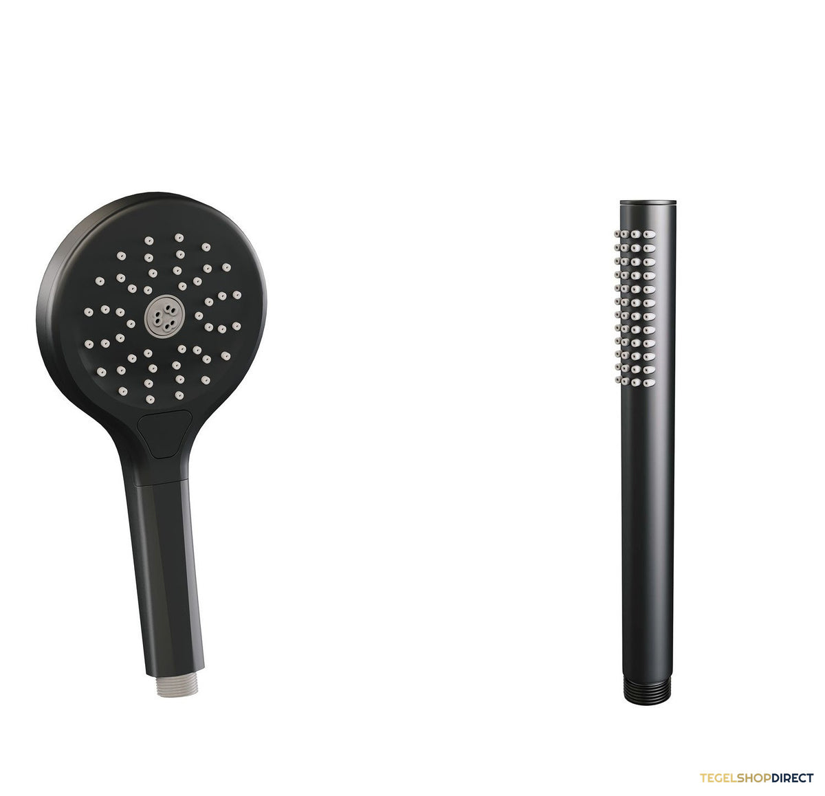 Thermostatische Inbouwdoucheset Brauer Carving Met Ronde Afdekplaat Mat Zwart (Alle Opties) – afbeelding 5