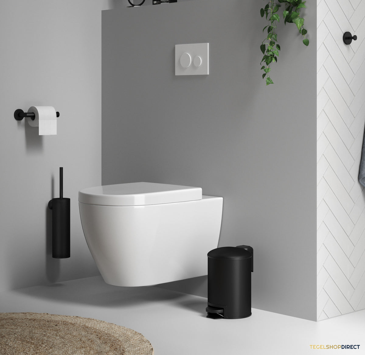 Pedaalemmer Brauer Black Edition 3L Mat Zwart – afbeelding 2