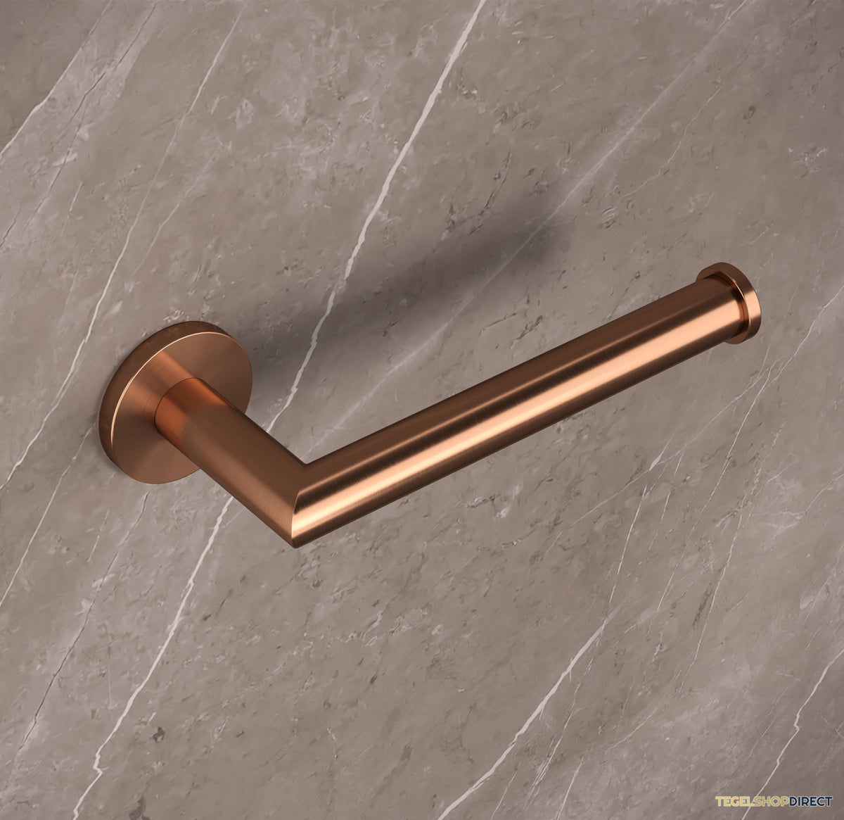 Toiletrolhouder Brauer Copper Wandmontage met PVD coating Geborsteld Koper – afbeelding 2