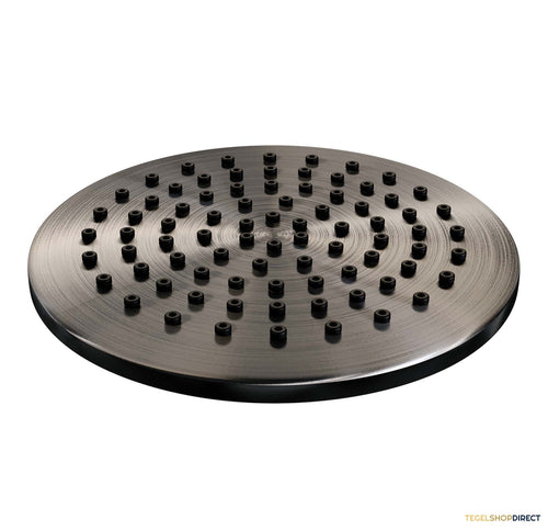 Regendouche Kop Brauer Gunmetal Edition 20 cm Geborsteld Gunmetal