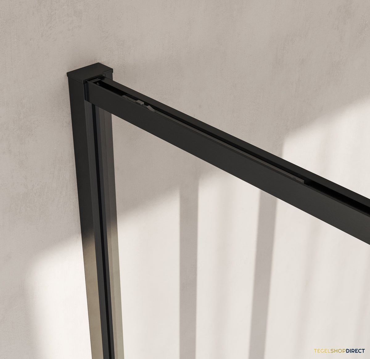 BRAUER Galactic Nisdeur 2-Delig Schuif 160x200 Omkeerbaar Helder Glas Incl. Glascoating PVD Gunmetal Geborsteld – afbeelding 3