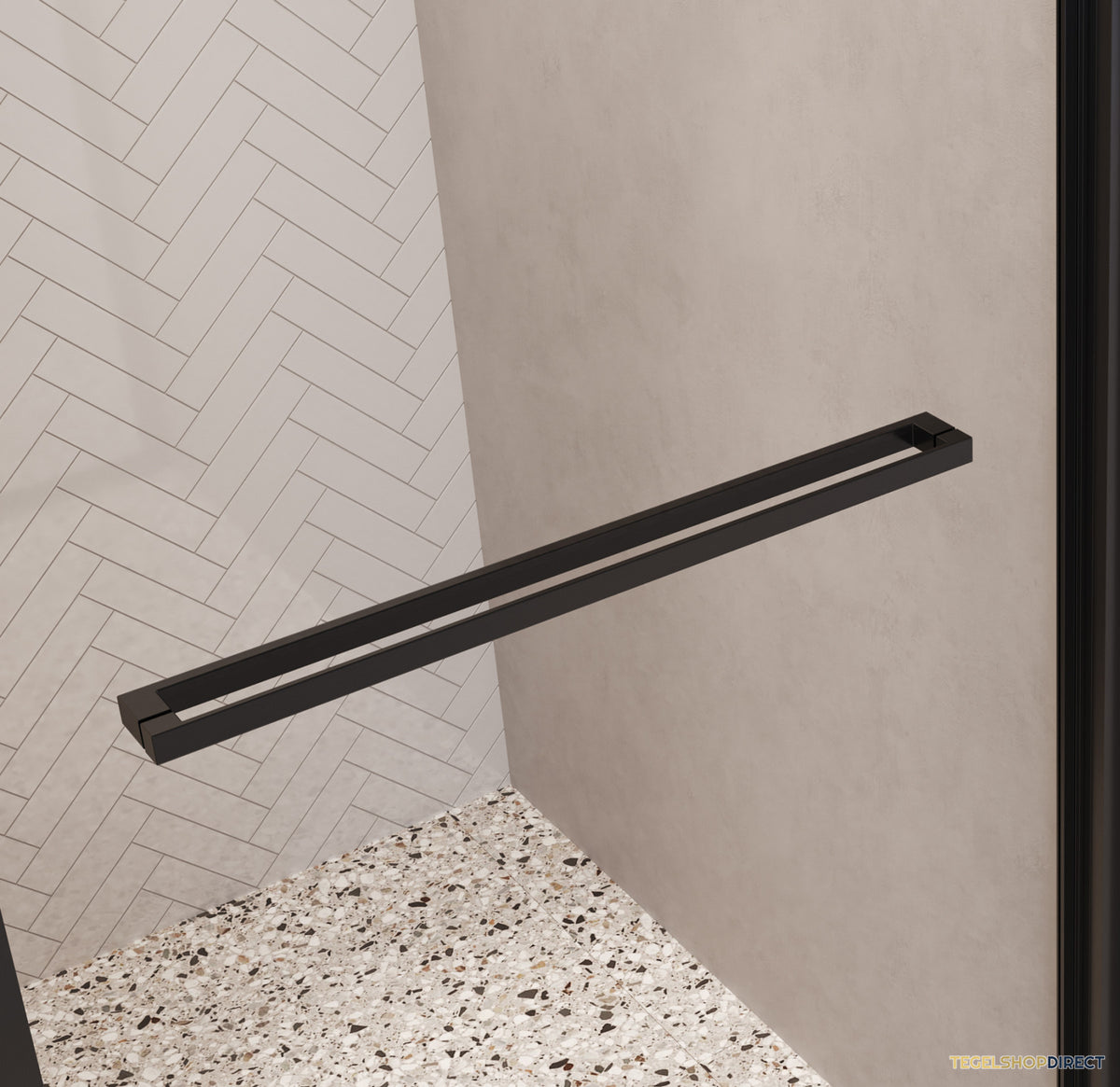 BRAUER Luminis Nisdeur 2-Delig Naar Binnen Draaiend 120x200 Omkeerbaar Helder Glas Incl. Glascoating PVD Gunmetal Geborsteld – afbeelding 4